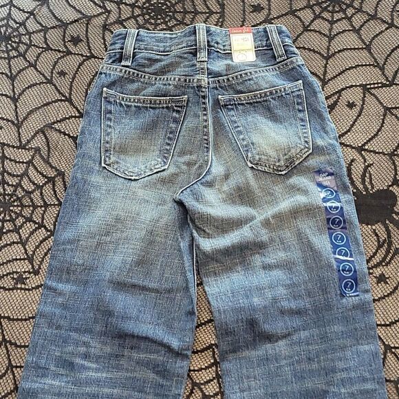 GAP DEMIN Girls Distressed Jeans Size 7 Slim - Picture 5 of 13
